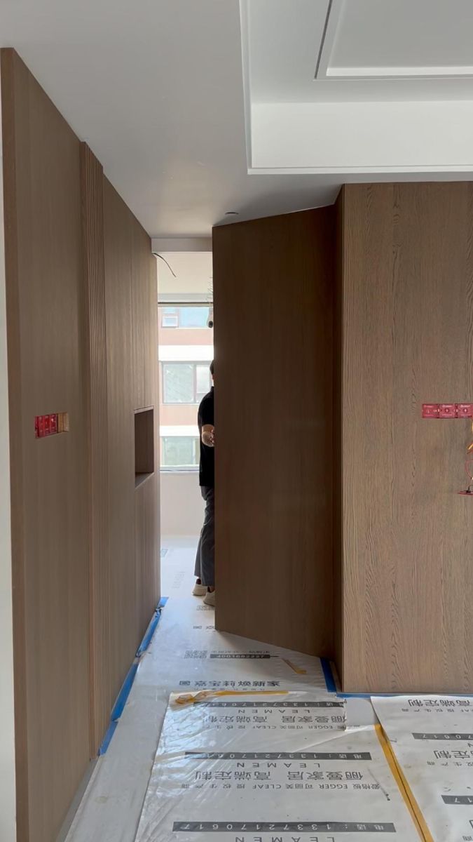原木风玄关设计 视频封面