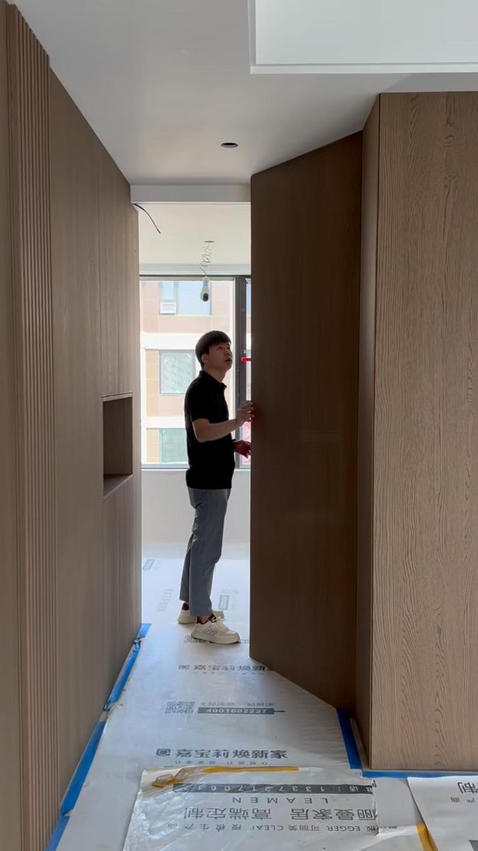 原木玄关设计 视频封面