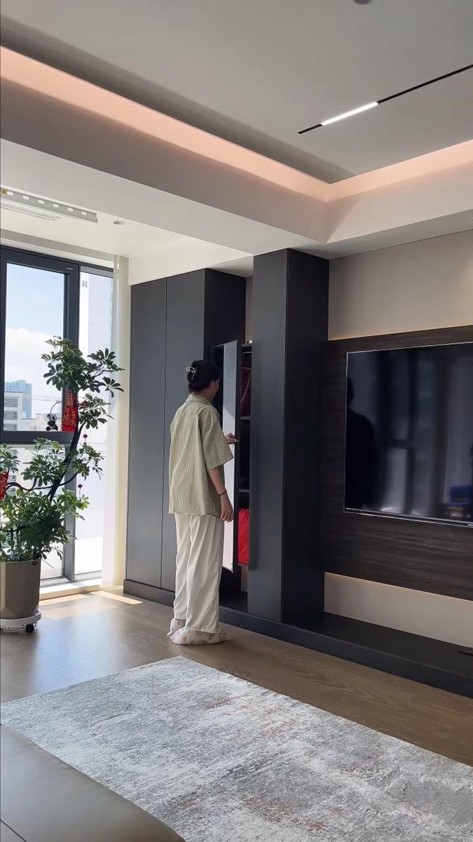 极简电视背景 视频封面