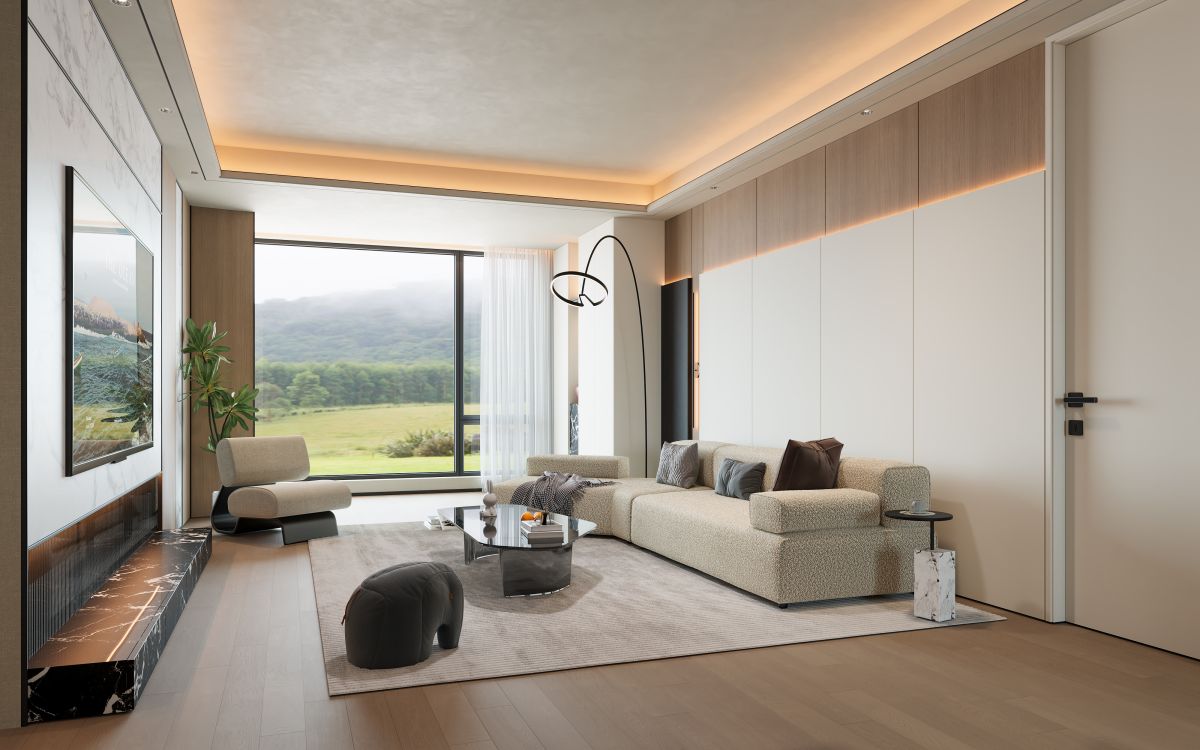 127m²建发朗云,设计方案分享 实景图 2
