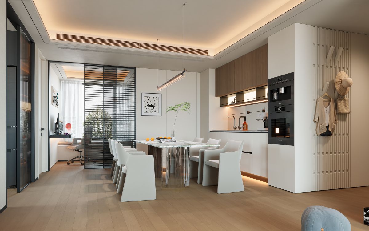 127m²建发朗云,设计方案分享 实景图 3
