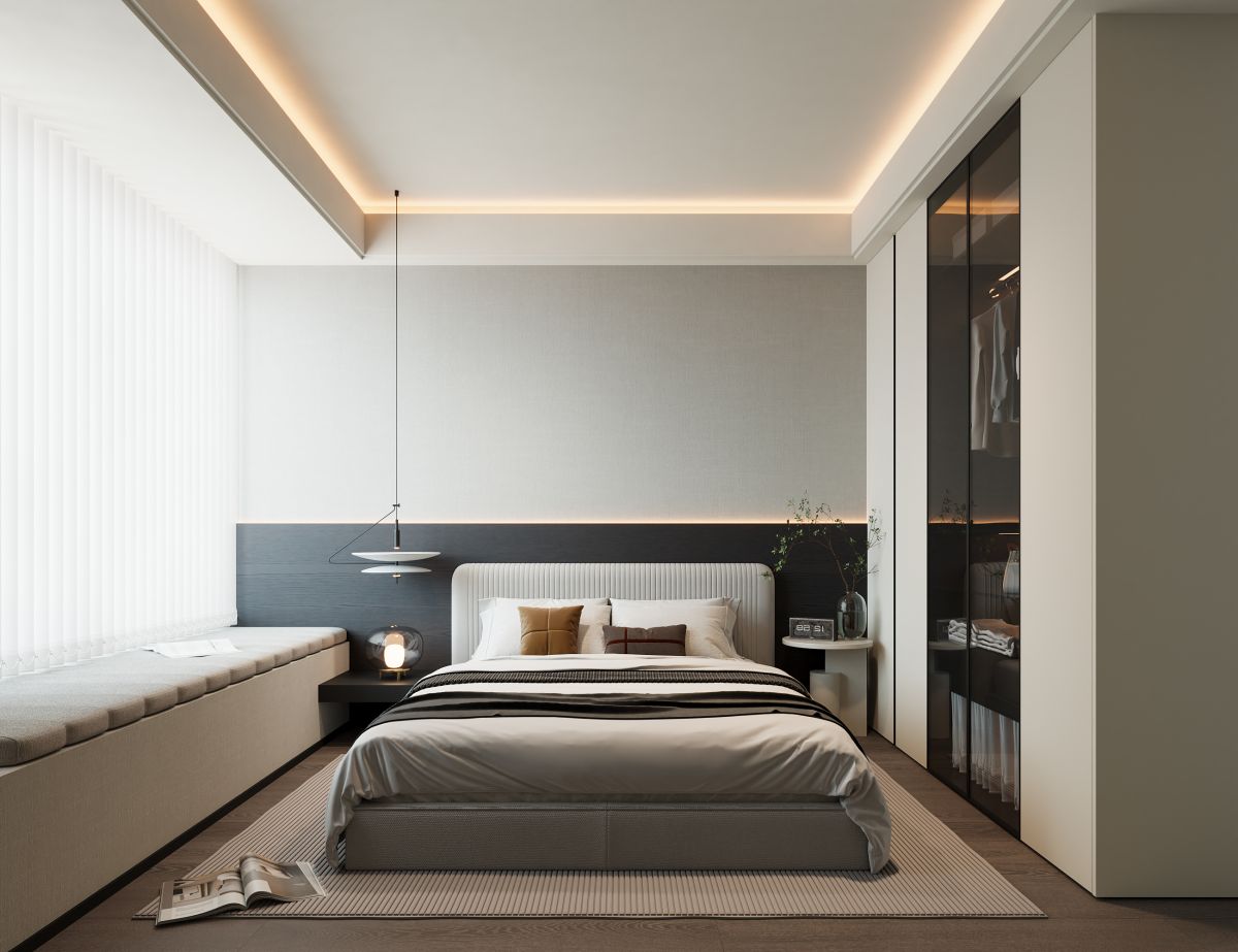 湖西观云143m²,设计方案分享 实景图 7