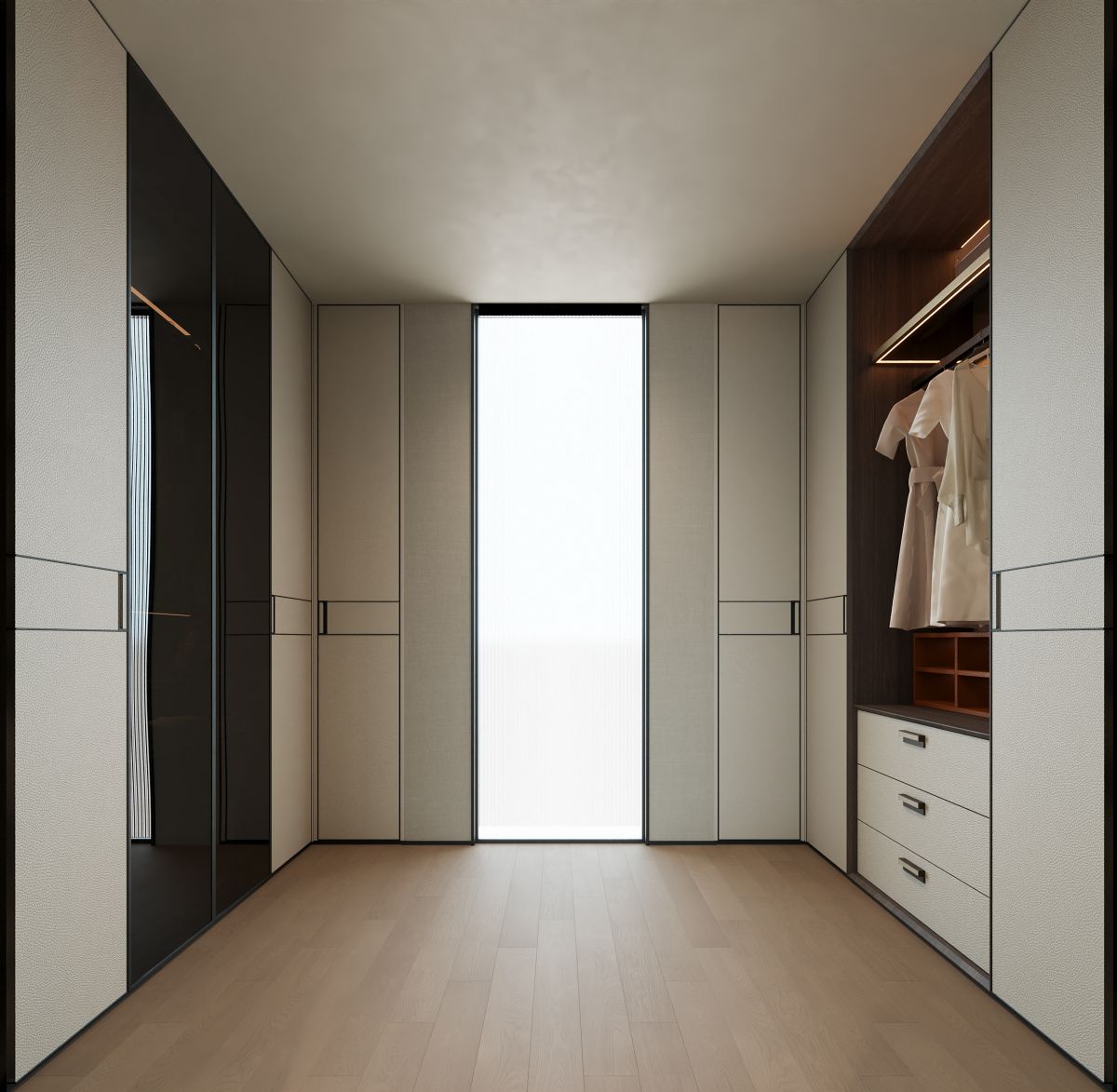 御湖镜225m²,意式极简设计方案 实景图 8