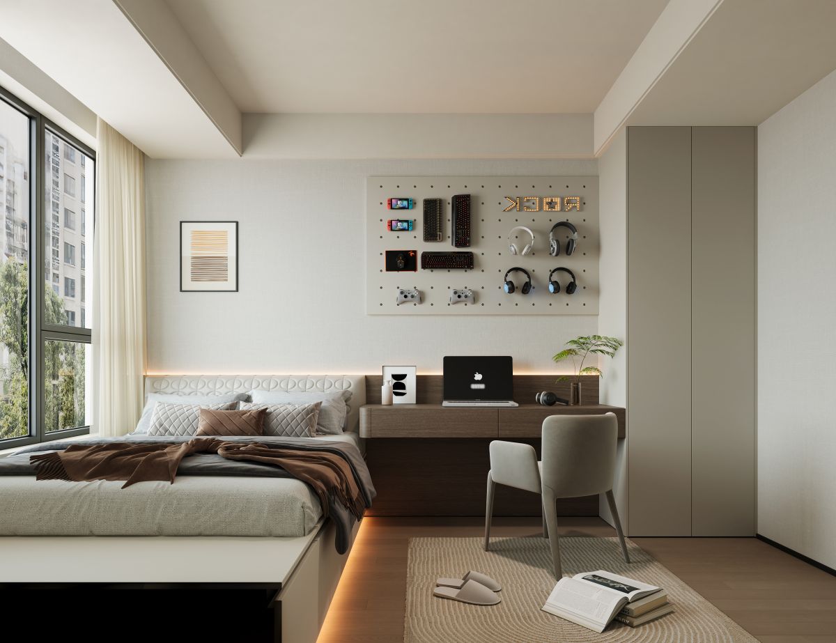 拾月璟庭197m²,意式极简设计方案分享 实景图 9