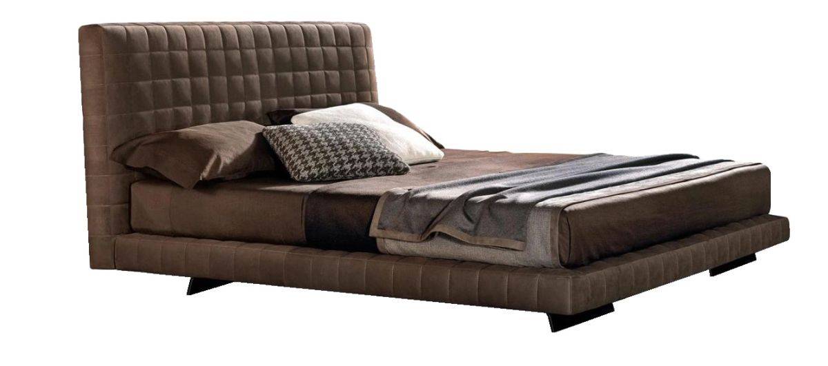 Minotti Twiggy 棋盘格床 实景图 2