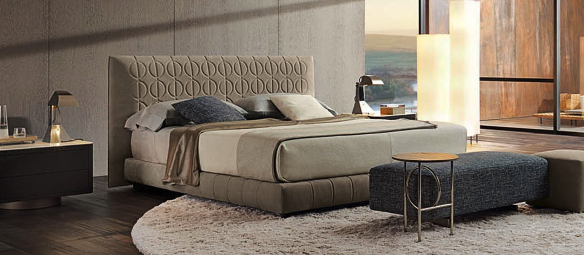 Minotti Tatlin Soft 塔特琳床
