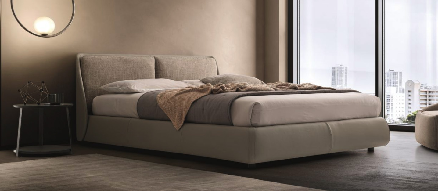 Minotti Curtis 铜钱床