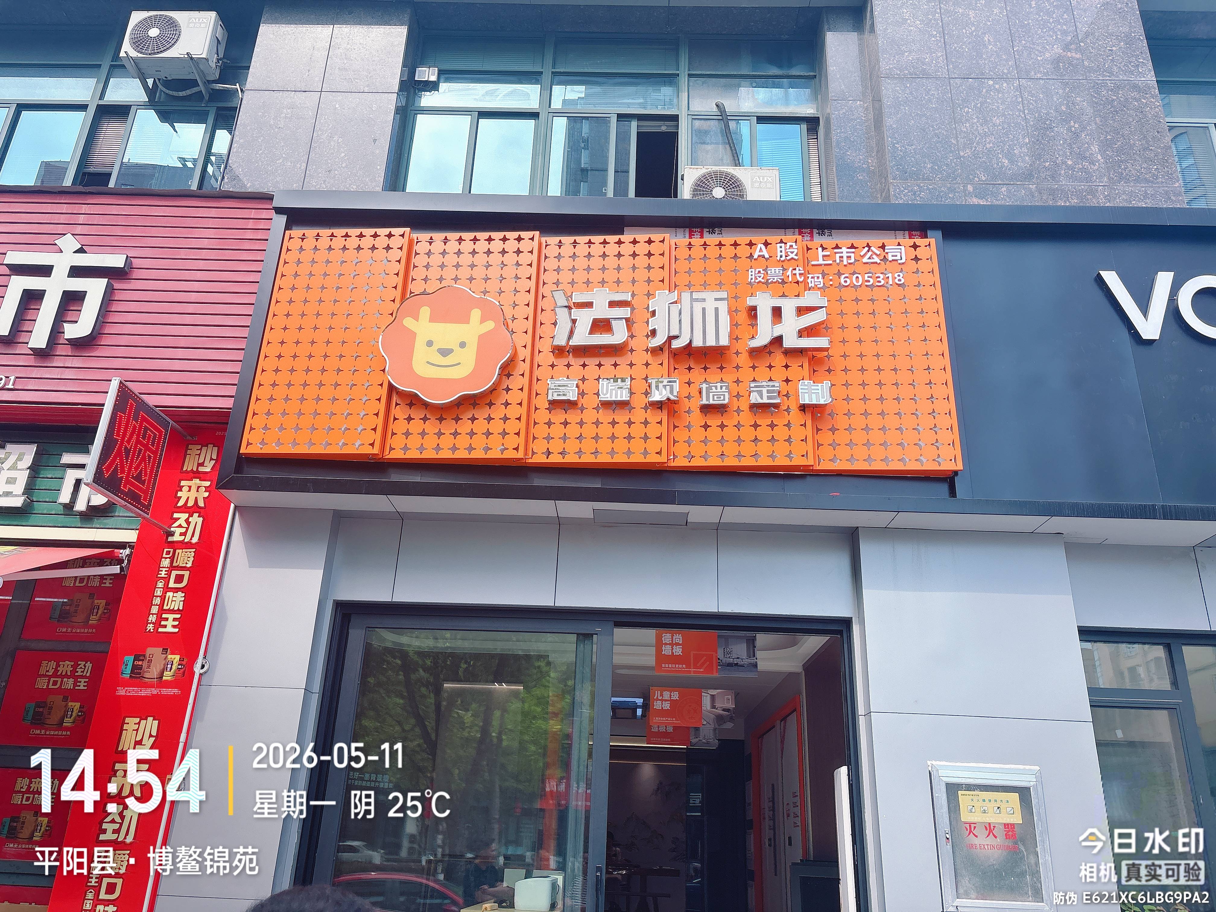浙江省温州市平阳县法狮龙专卖店图片