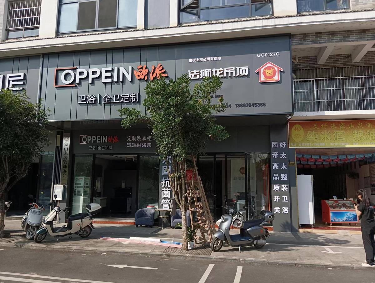 广西梧州蒙山县法狮龙专卖店图片