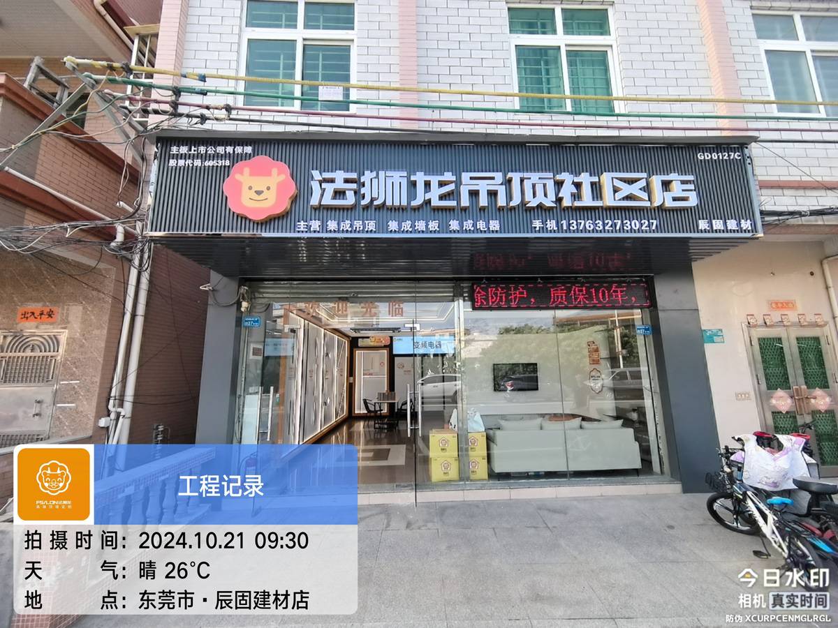 广东东莞中堂镇法狮龙专卖店图片