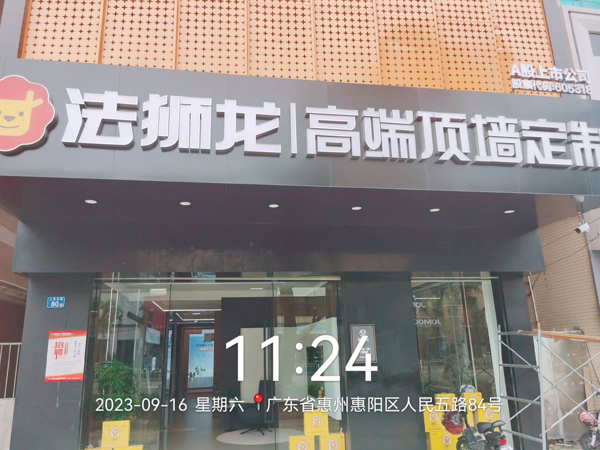 广东惠州惠阳区法狮龙专卖店图片