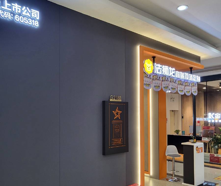广东深圳龙岗区法狮龙专卖店图片