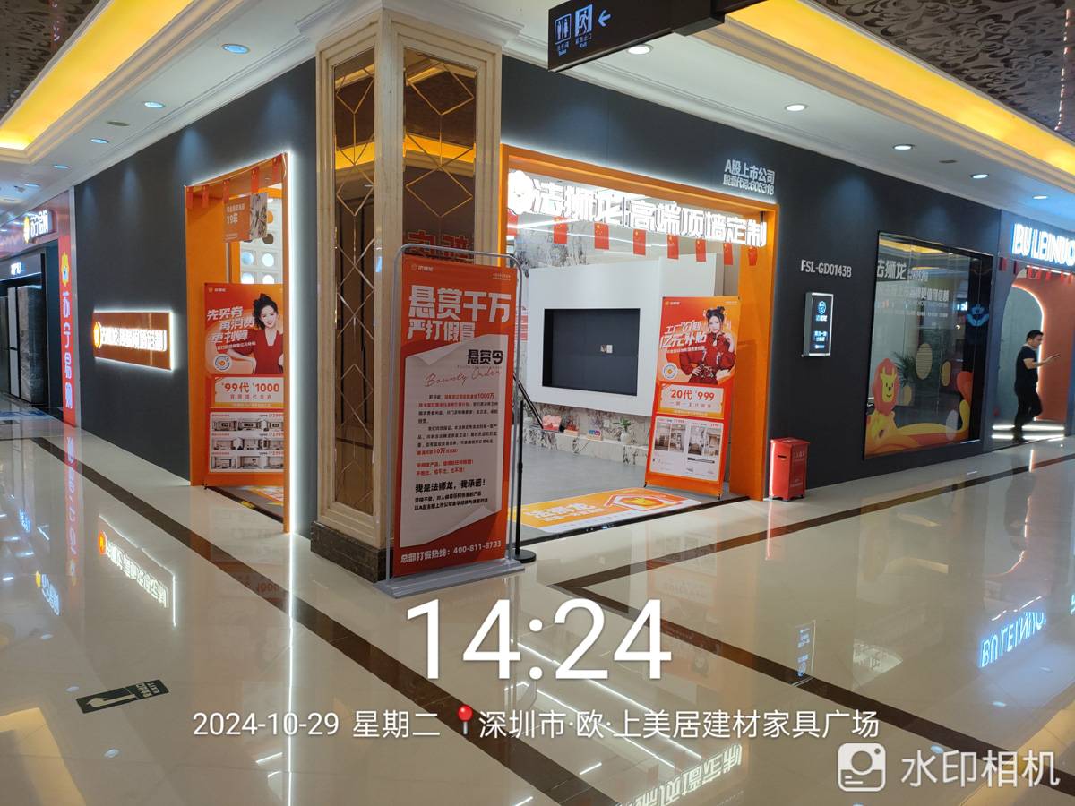 广东深圳宝安区法狮龙专卖店图片