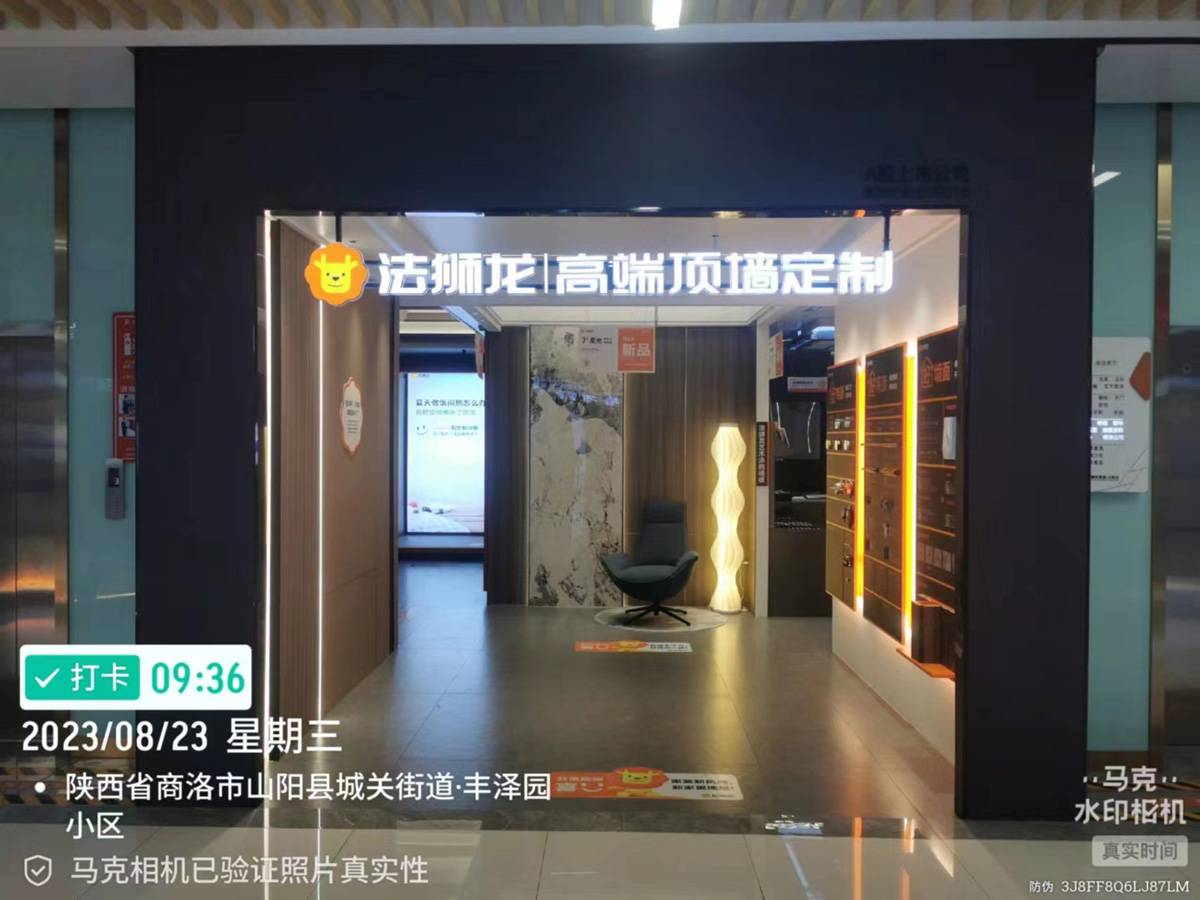 陕西商洛山阳县法狮龙专卖店图片