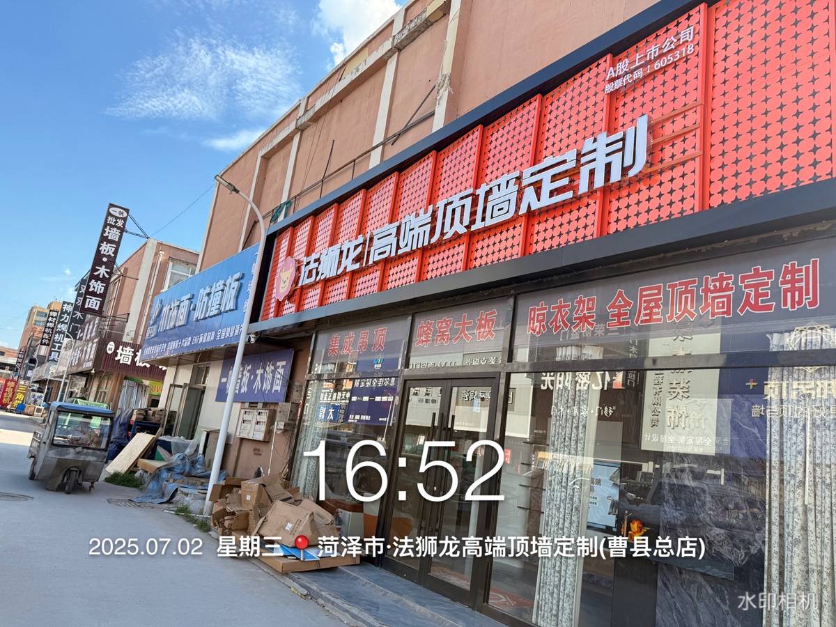 山东菏泽曹县法狮龙专卖店图片