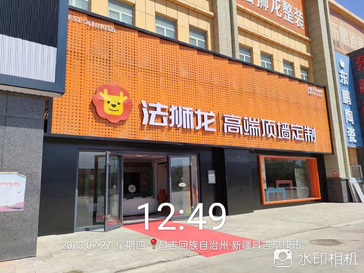 新疆阜康市法狮龙专卖店图片