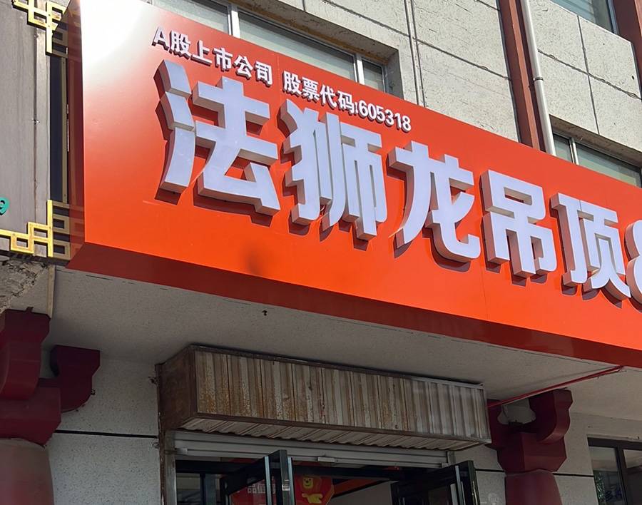 宁夏银川灵武市法狮龙专卖店图片