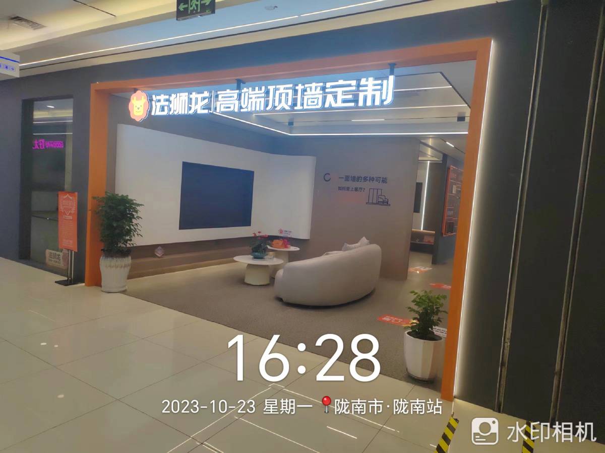 甘肃陇南武都区法狮龙专卖店图片