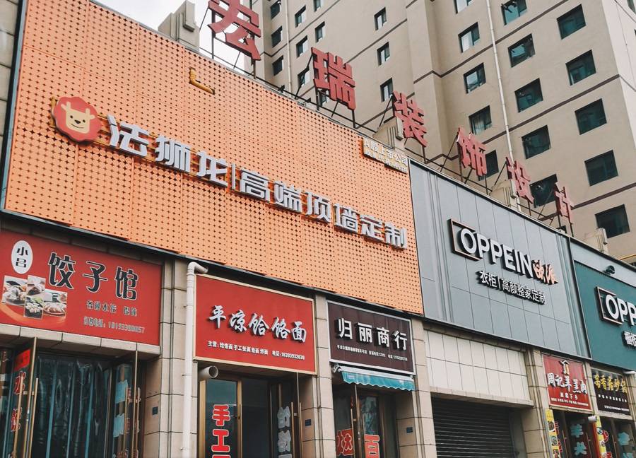 甘肃平凉静宁县法狮龙专卖店图片