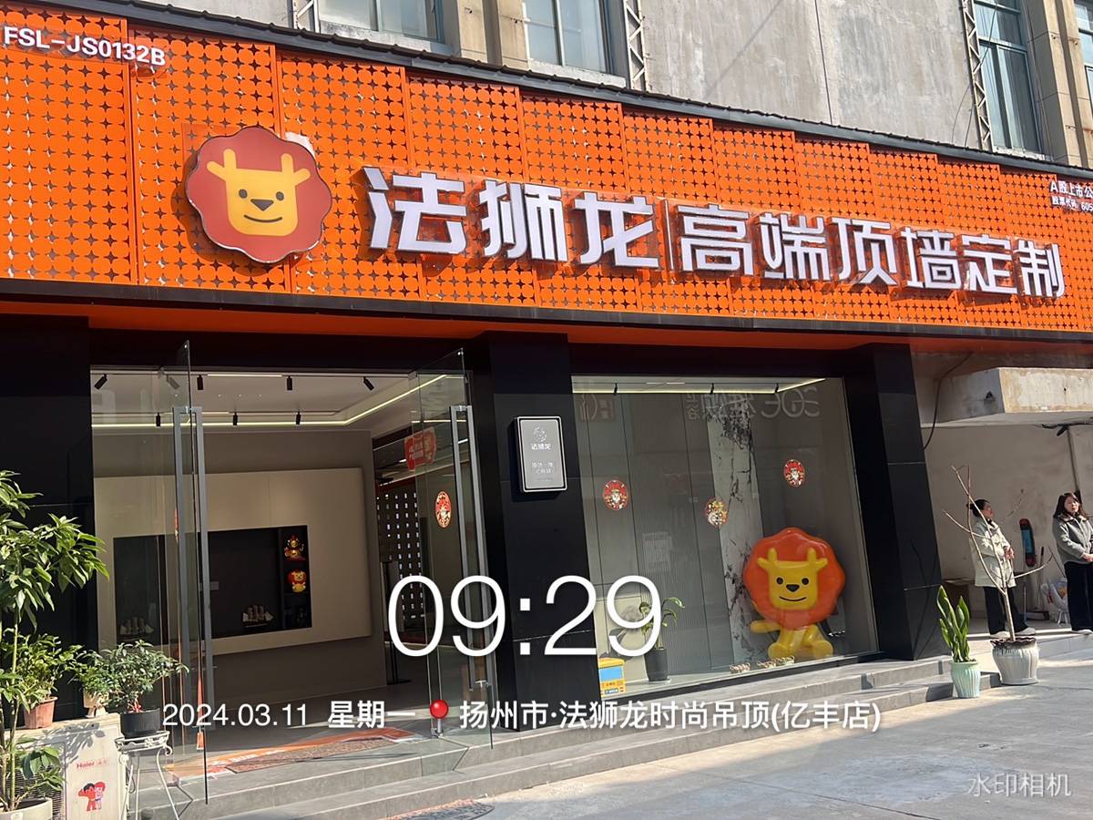 江苏扬州宝应县法狮龙专卖店图片