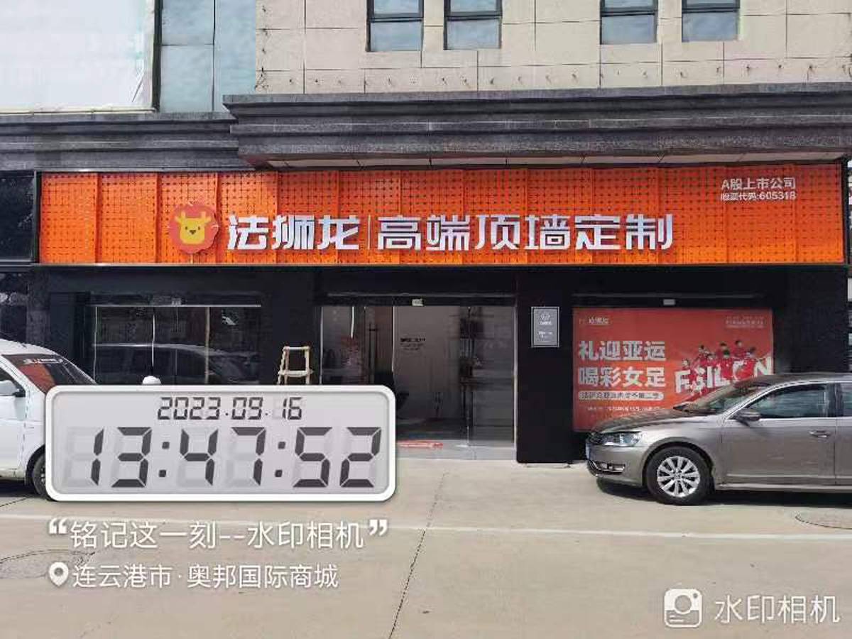 江苏连云港赣榆区法狮龙专卖店图片