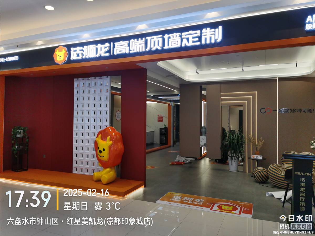 贵州六盘水钟山区法狮龙专卖店图片