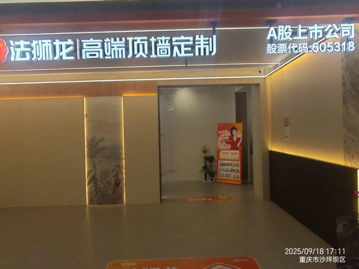 重庆沙坪坝区坪坝区法狮龙专卖店图片