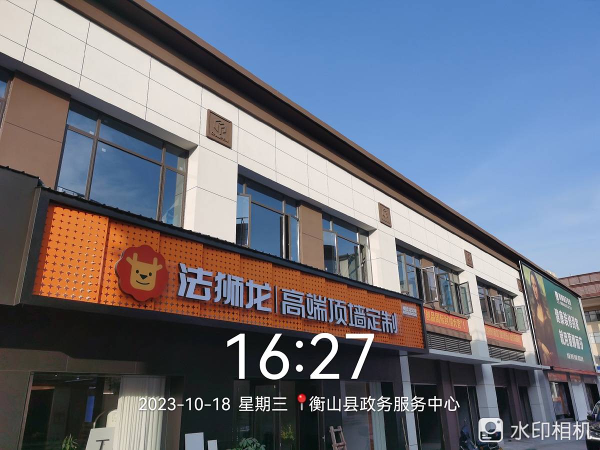 湖南衡阳衡山县法狮龙专卖店图片
