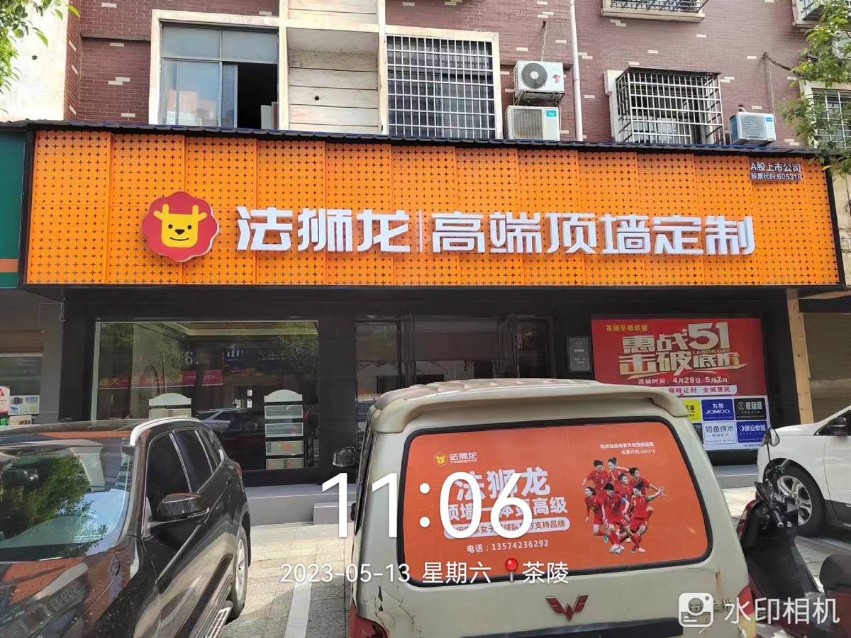 湖南株洲茶陵县法狮龙专卖店图片