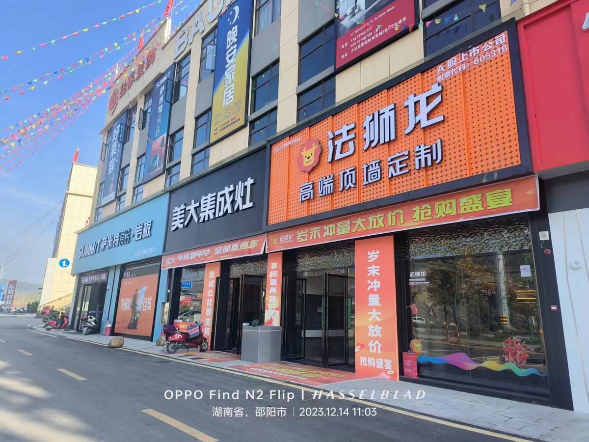 湖南邵阳隆回县法狮龙专卖店图片