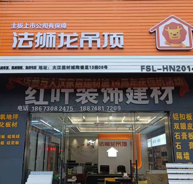 湖南长沙芙蓉区法狮龙专卖店图片