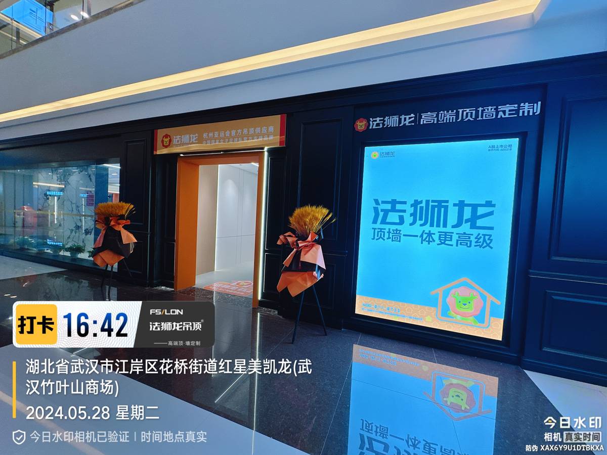 湖北武汉江岸区法狮龙专卖店图片