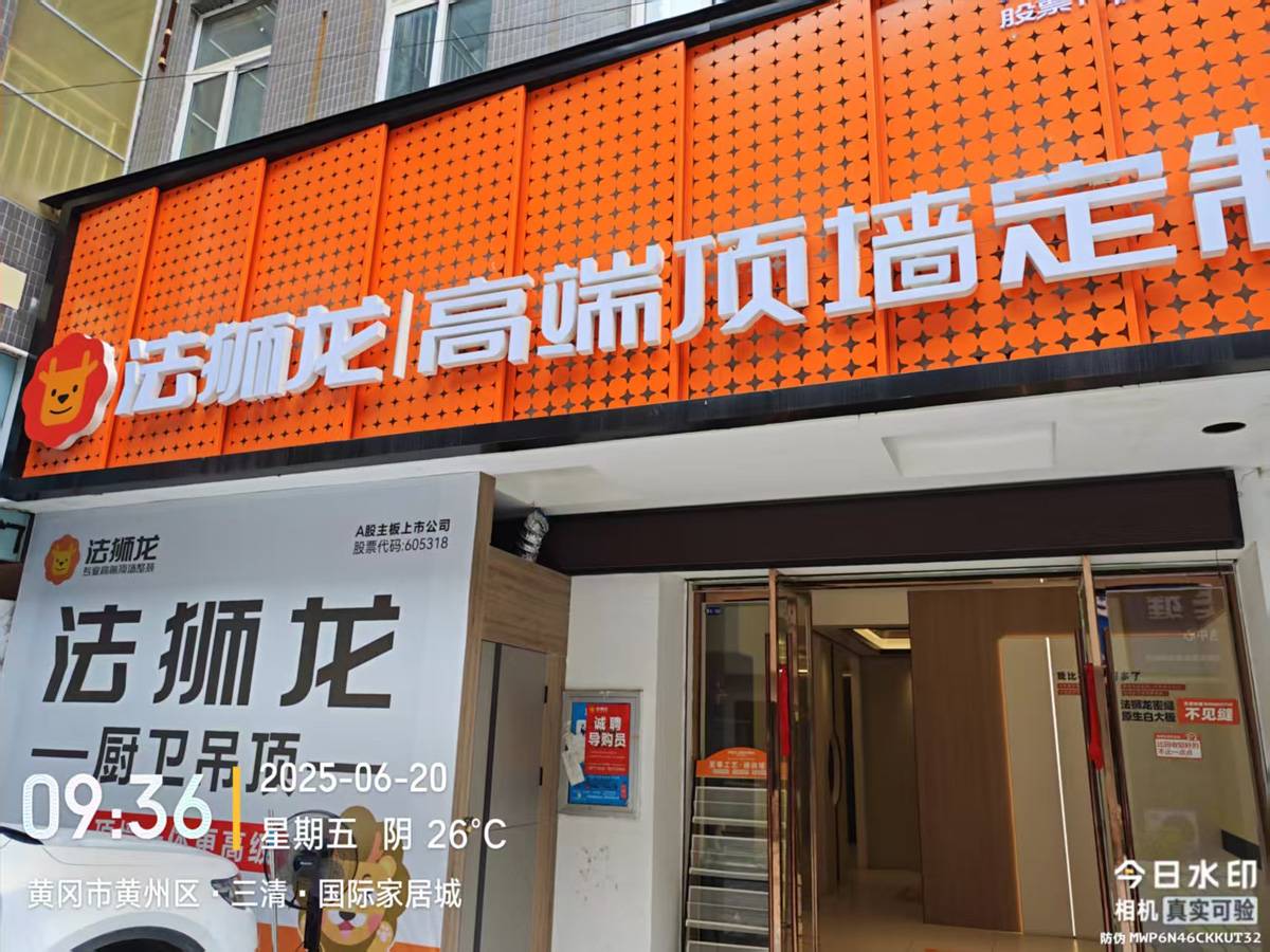 湖北黄冈黄州区法狮龙专卖店图片
