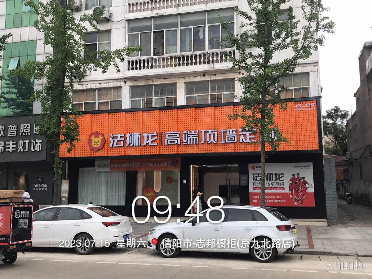 河南信阳潢川县法狮龙专卖店图片