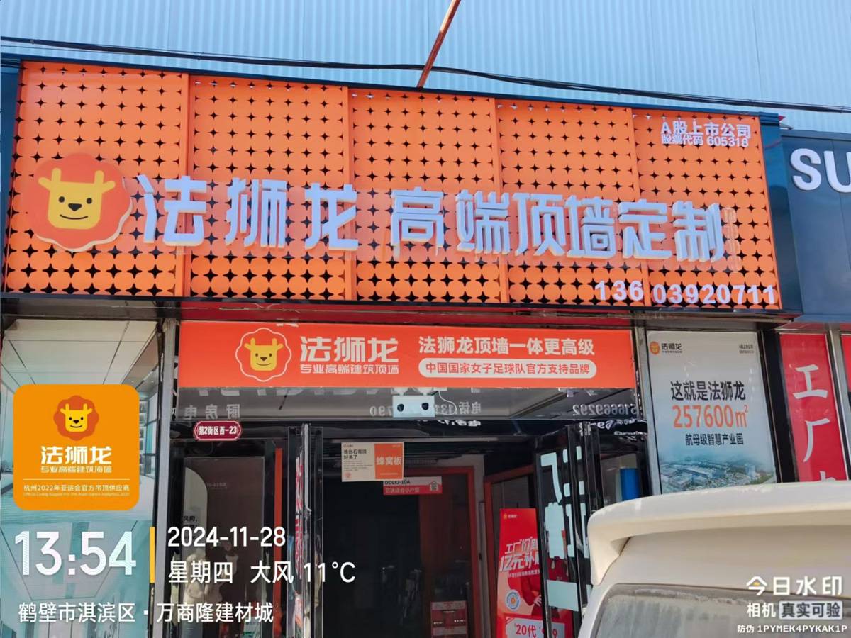 河南鹤壁淇滨区法狮龙专卖店图片